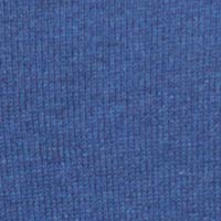 Fifty Outlet Camisola gola caixa 100% algodão. Azul