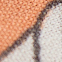 Fifty Outlet Colete lenço estampado marrón