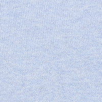 Fifty Outlet Jersey cuello pico con logo bordado en pecho Azul