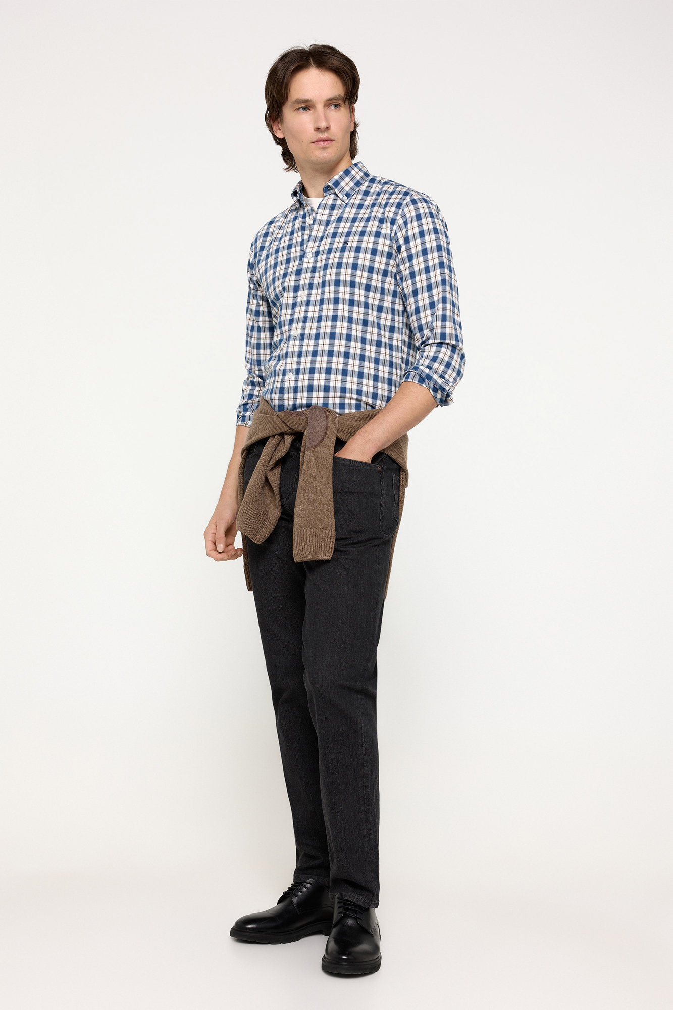 Camisa Twill PdH Cuadros Ofertas en camisas de hombre Fifty