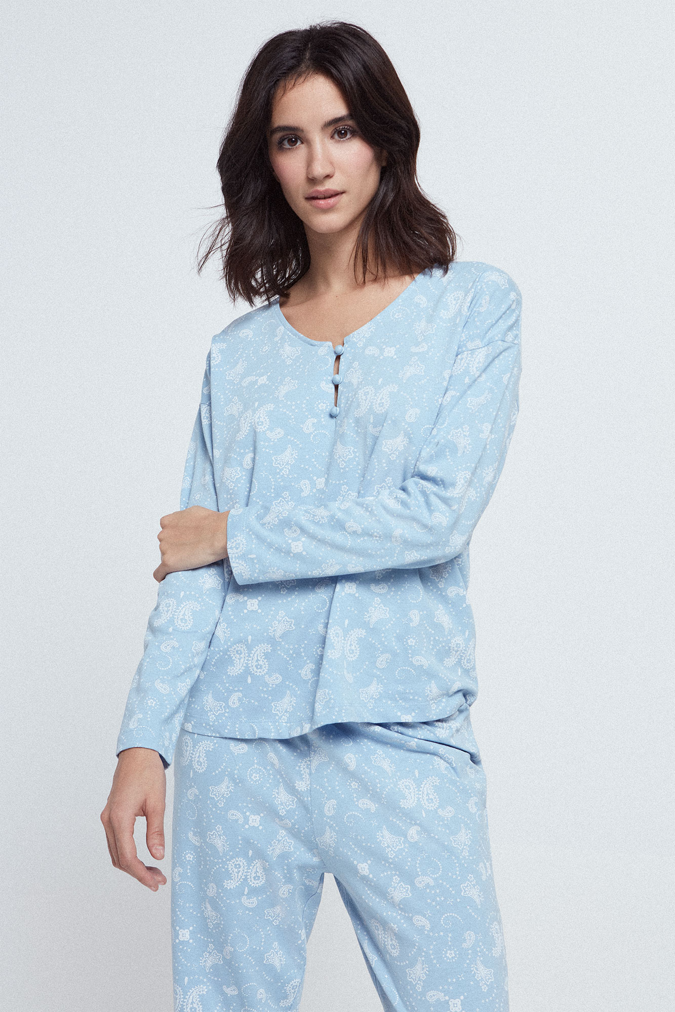 PIJAMA PAISLEY | Pijamas de Mujer Fifty Factory