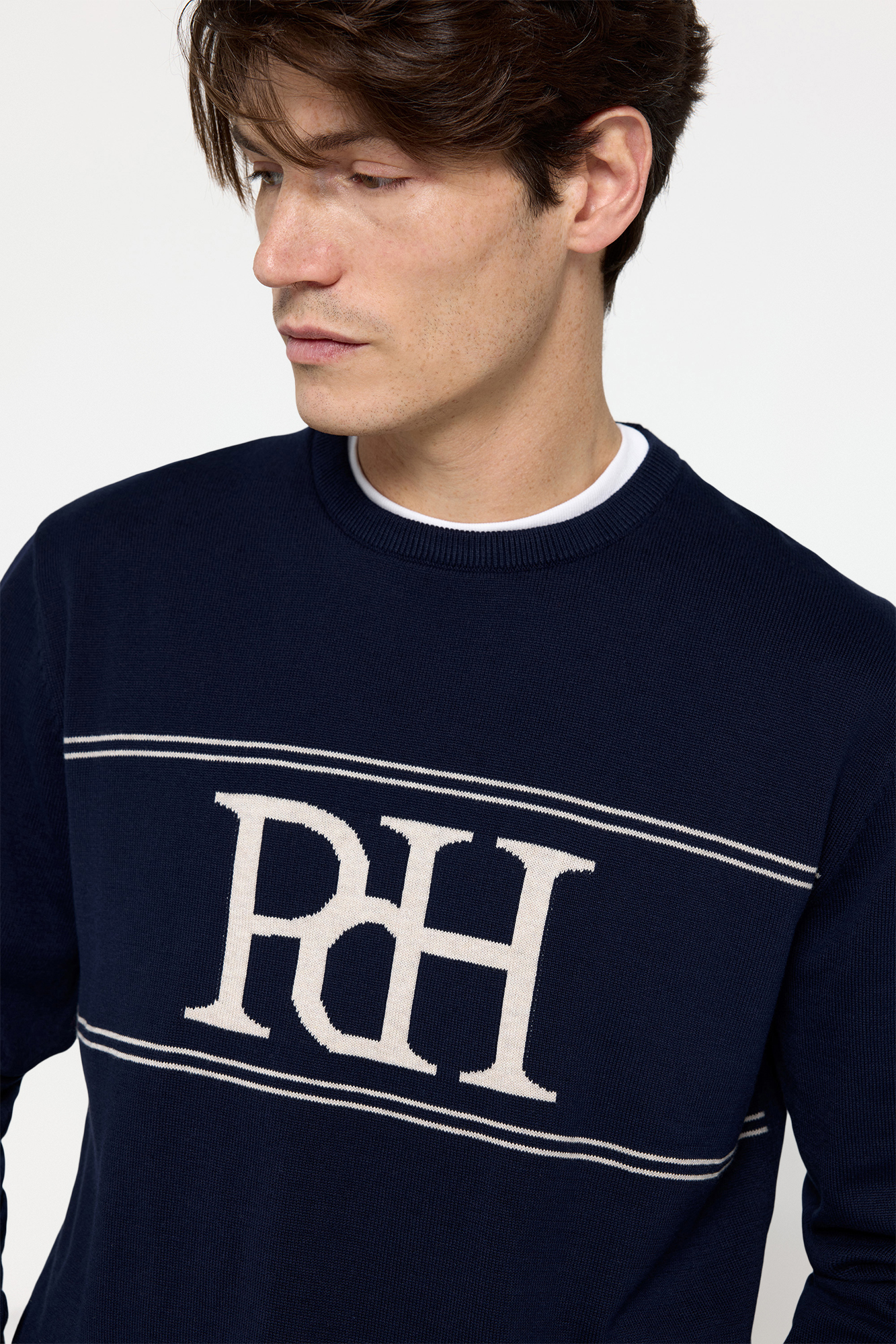 Jersey Logo Jacquard Pedro del Hierro Ofertas en jerséis de hombre
