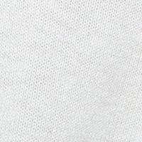 Fifty Outlet Jersey cuello caja confeccionado en algodón. Marfil