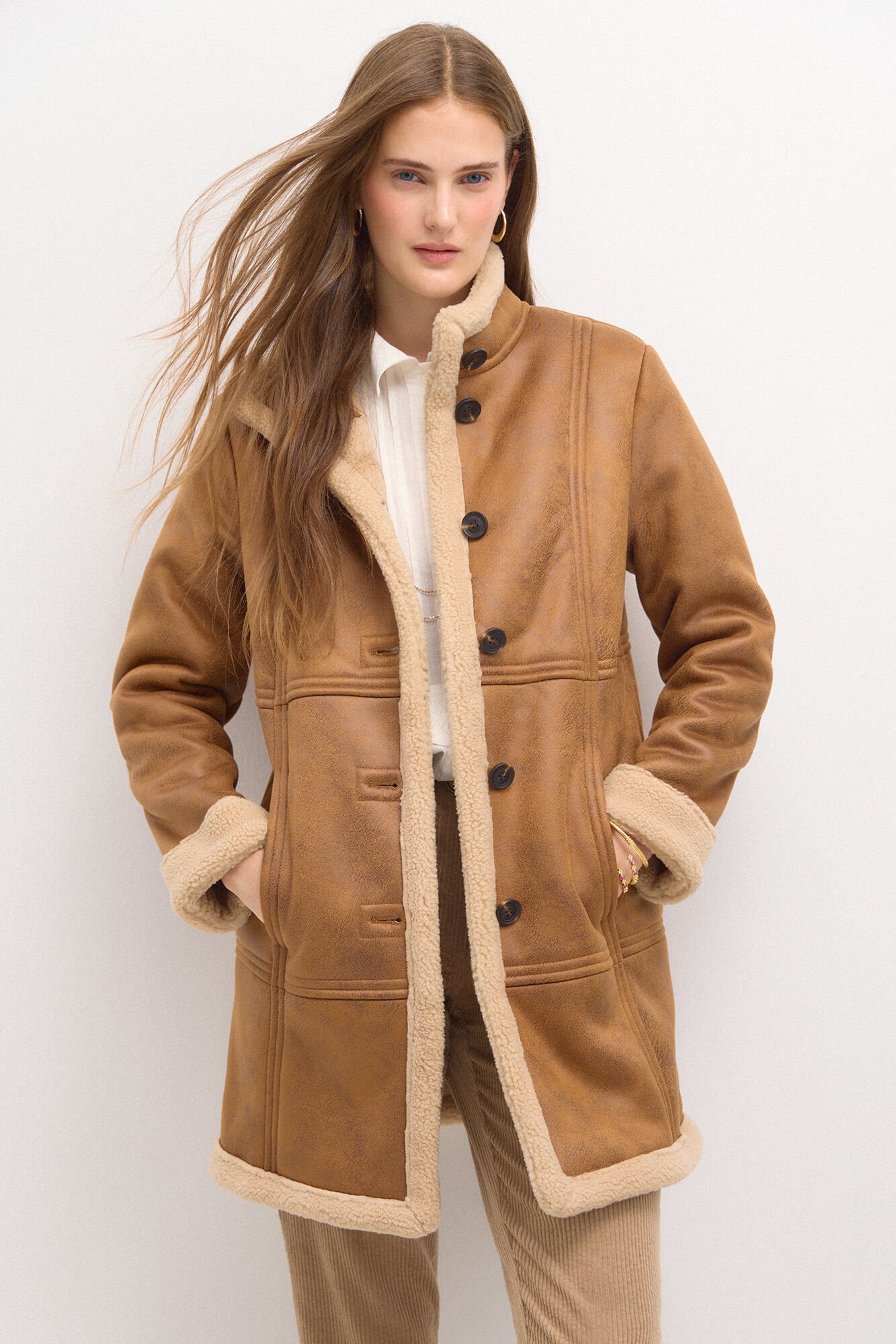 Parka Sorona Aura Plumifero Mujer Springfield Abrigo Capucha