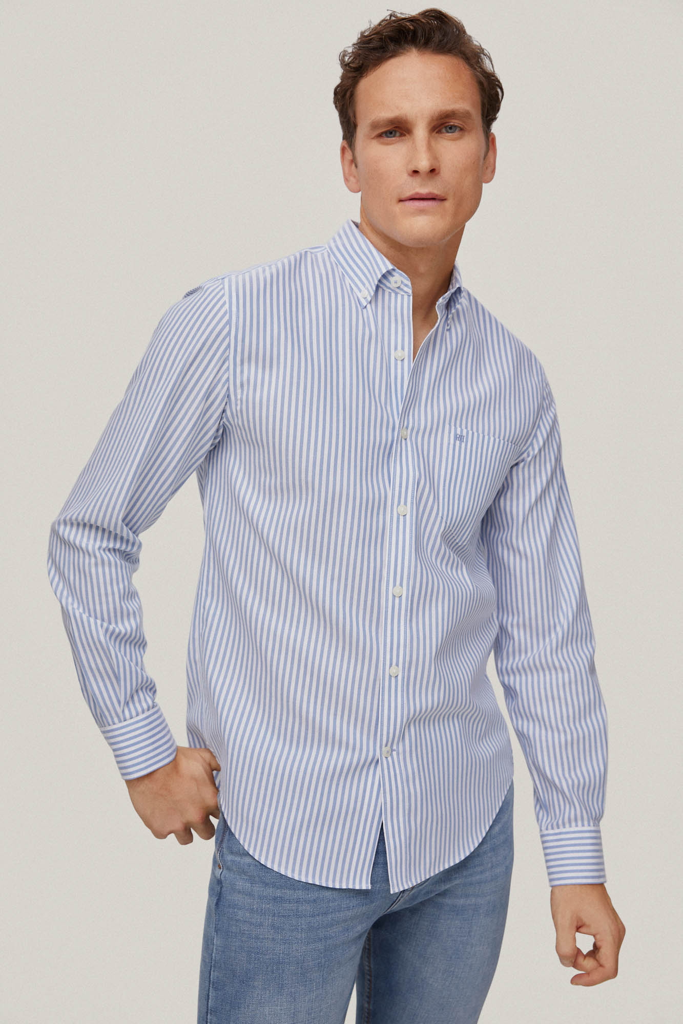 Non Iron Cortefiel Hombre Camisas Pedro Del Hierro Camisas Pedro