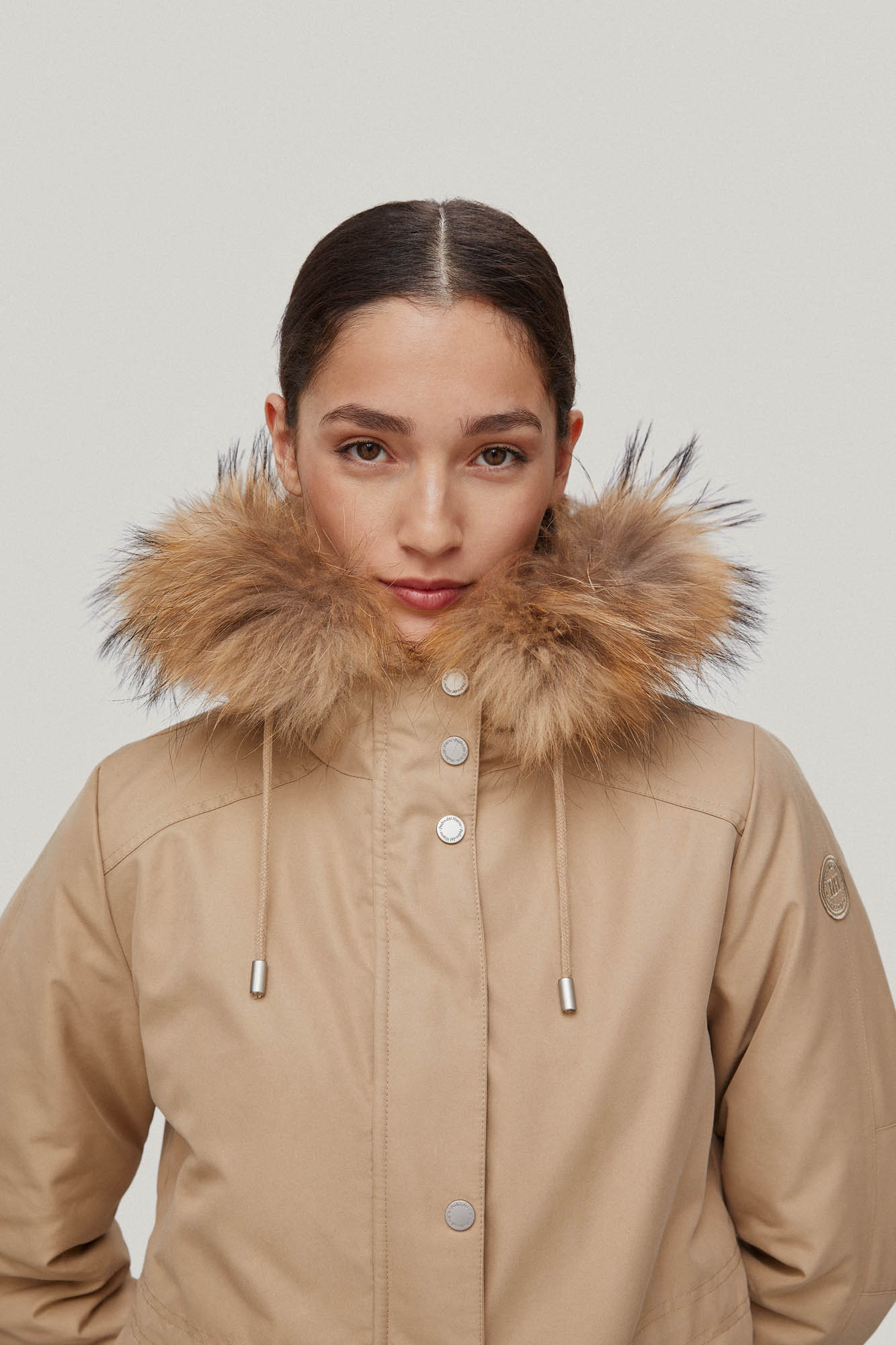 Parka algodon capucha Ofertas en parkas de mujer Fifty Factory
