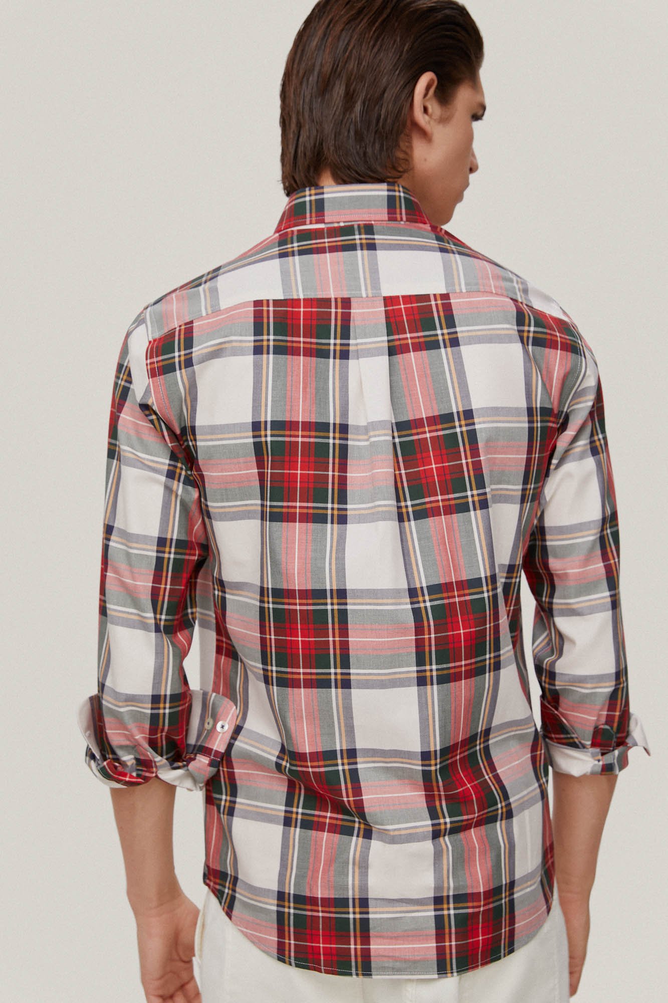 Camisa easy iron cuadros Ofertas en camisas de hombre Fifty