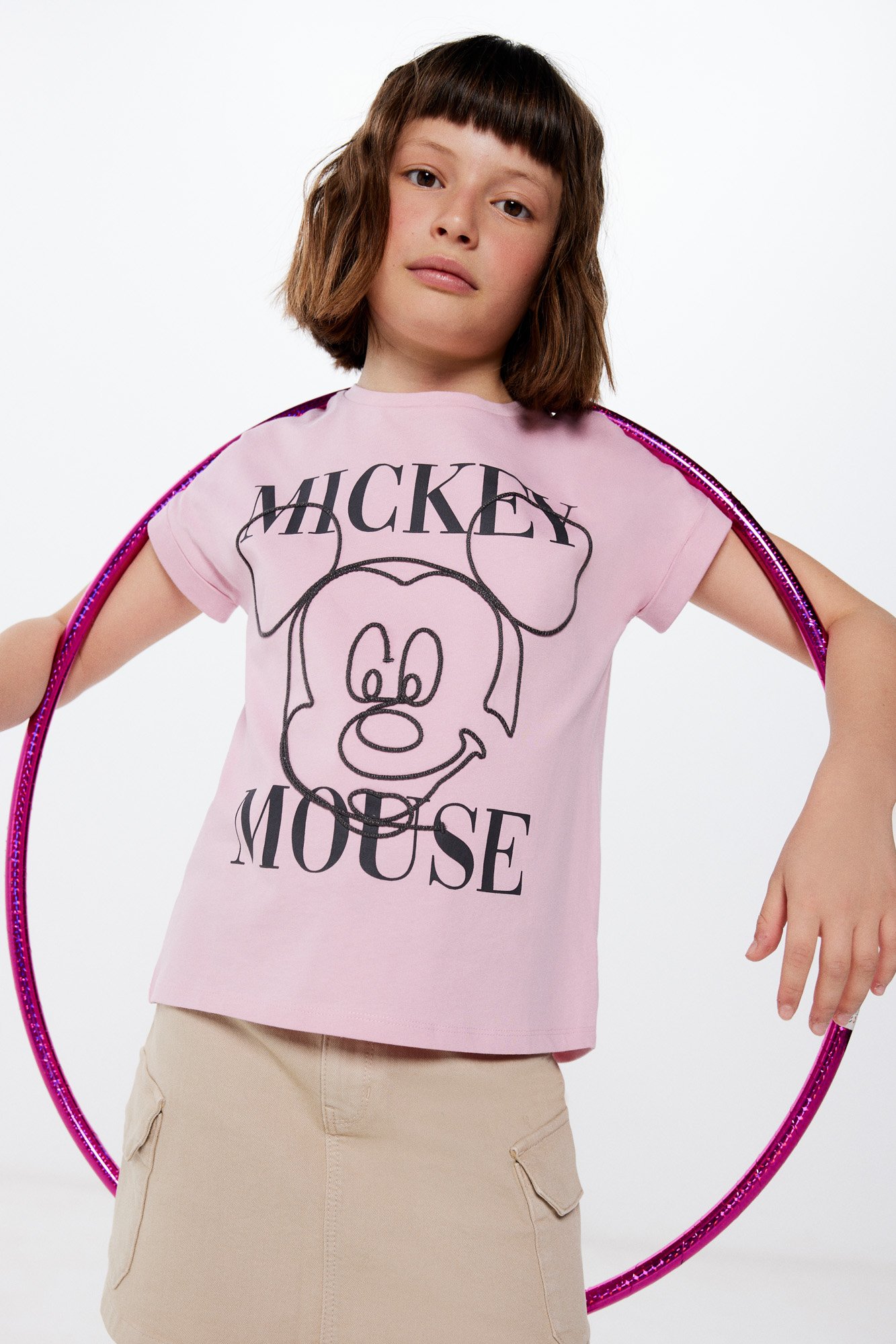 Camiseta Mickey Mouse niña Ofertas en camisetas para niña