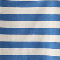 Springfield Camiseta algodón orgánico azul medio