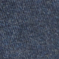 Springfield Camisola de algodão melange com cotoveleiras azulado
