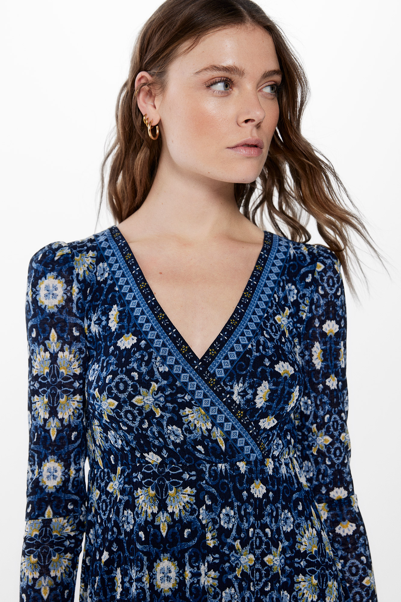 Vestido Corto Vestidos Springfield Mujer Vestido Corto Springfield