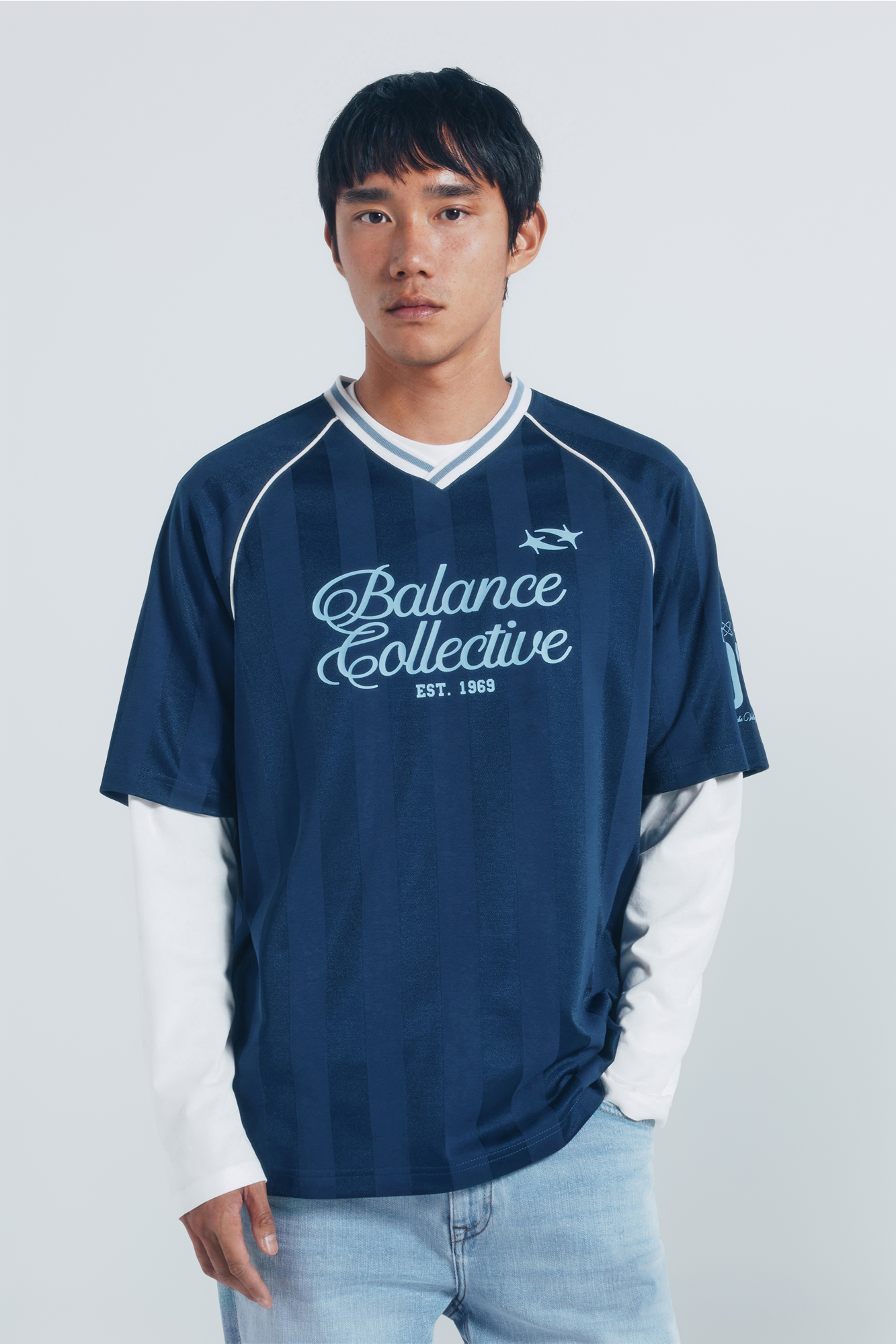 Camiseta sport pico | Ofertas en camisetas de hombre | Fifty Outlet