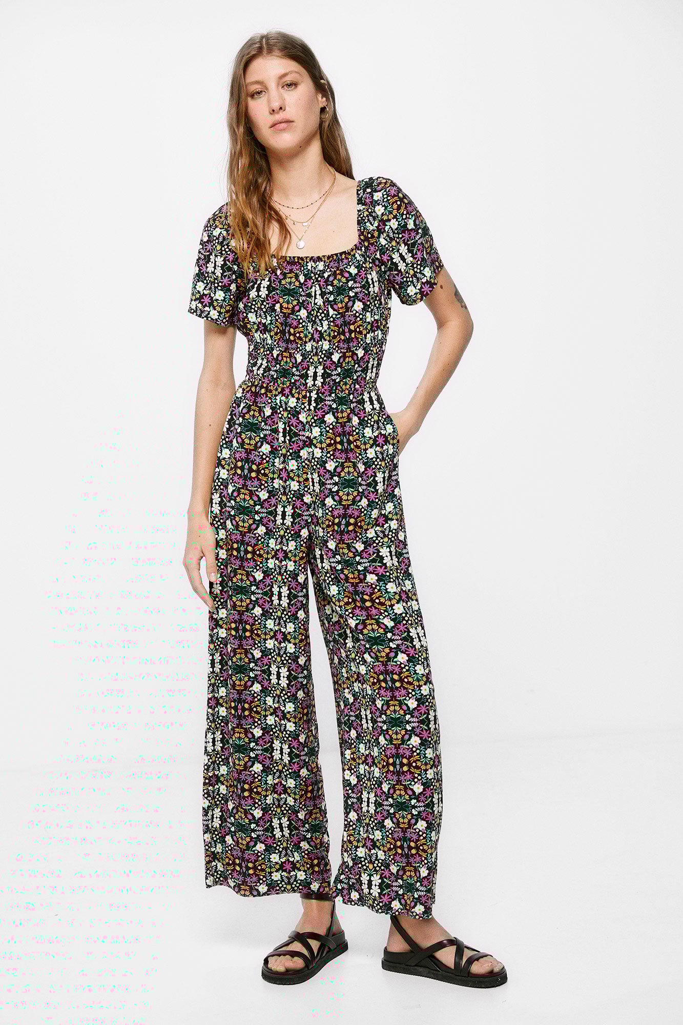 Fifty Factory Mono Largo Springfield Mono Largo De Manga Corta