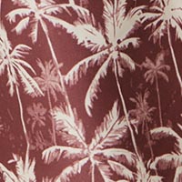 Springfield Calção de banho padrão palmeiras lavanda