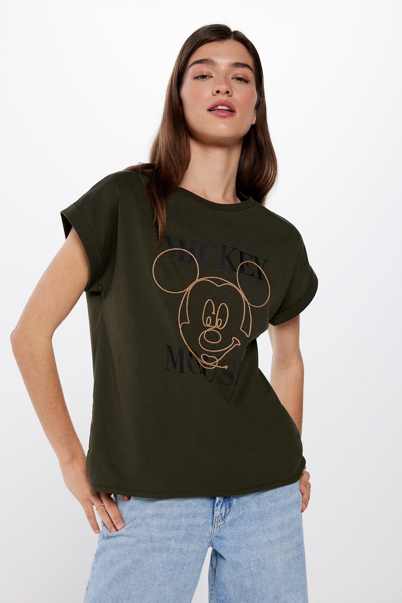 Camiseta Mickey Mouse Cordelé Ofertas en tops y camisetas de - Main Image