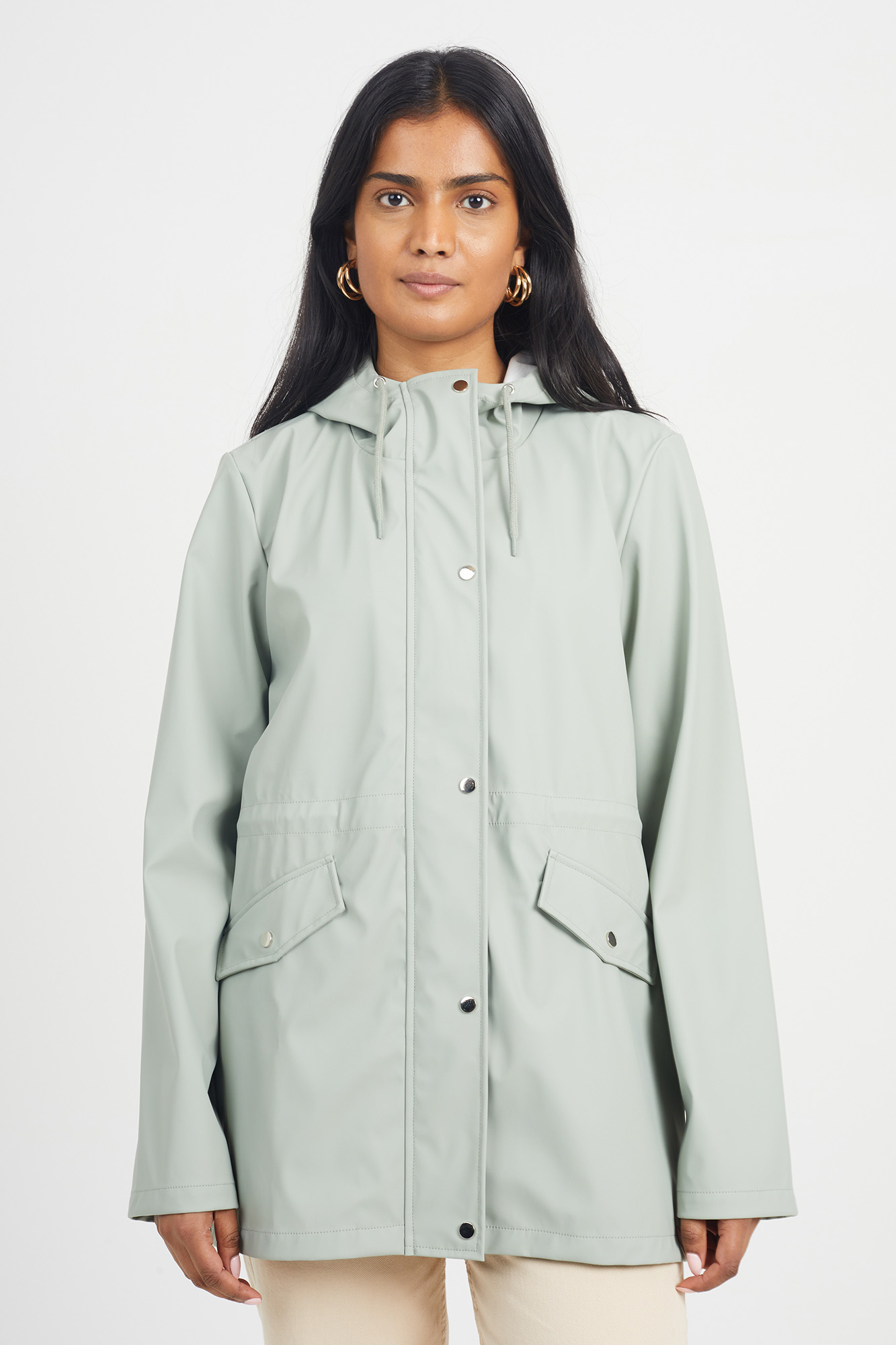 Chubasquero Engomado Mujer Abrigo Engomado Chubasquero Engomado