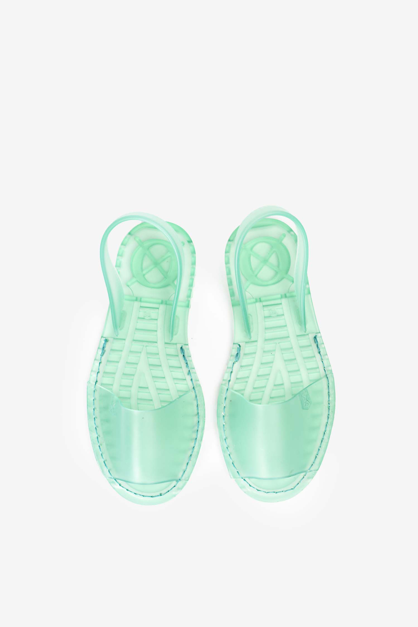 Menorquina Aqua verde Ofertas em sandálias de mulher Fifty Factory