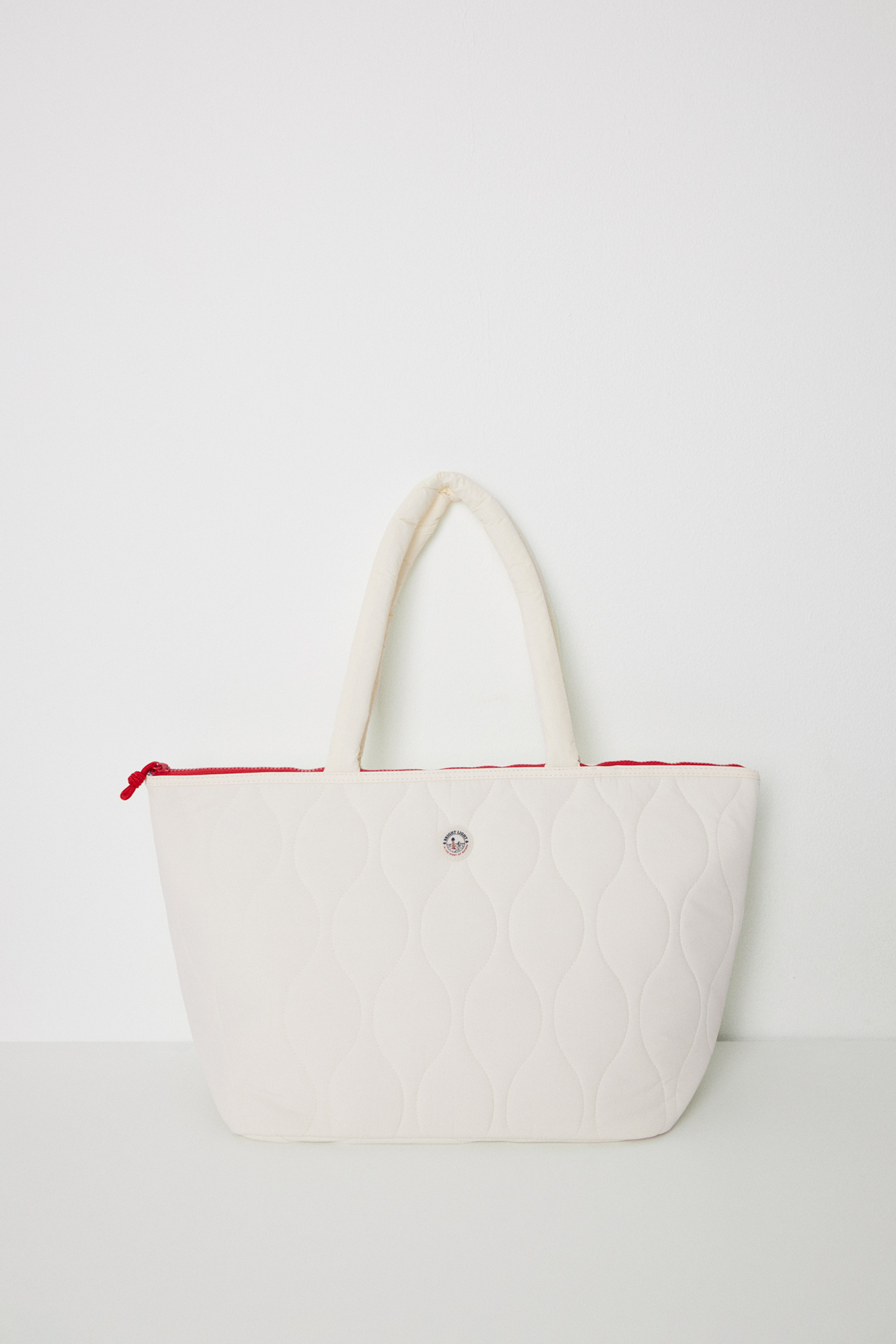 Bolso blanco nylon acolchado Ofertas en bolsos de mujer Fifty