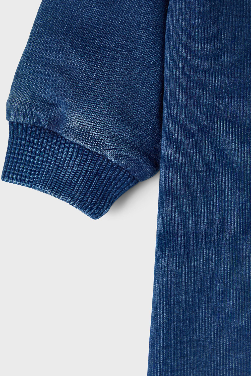 Macacão comprido bebé efeito denim Ofertas em vestidos para bebé