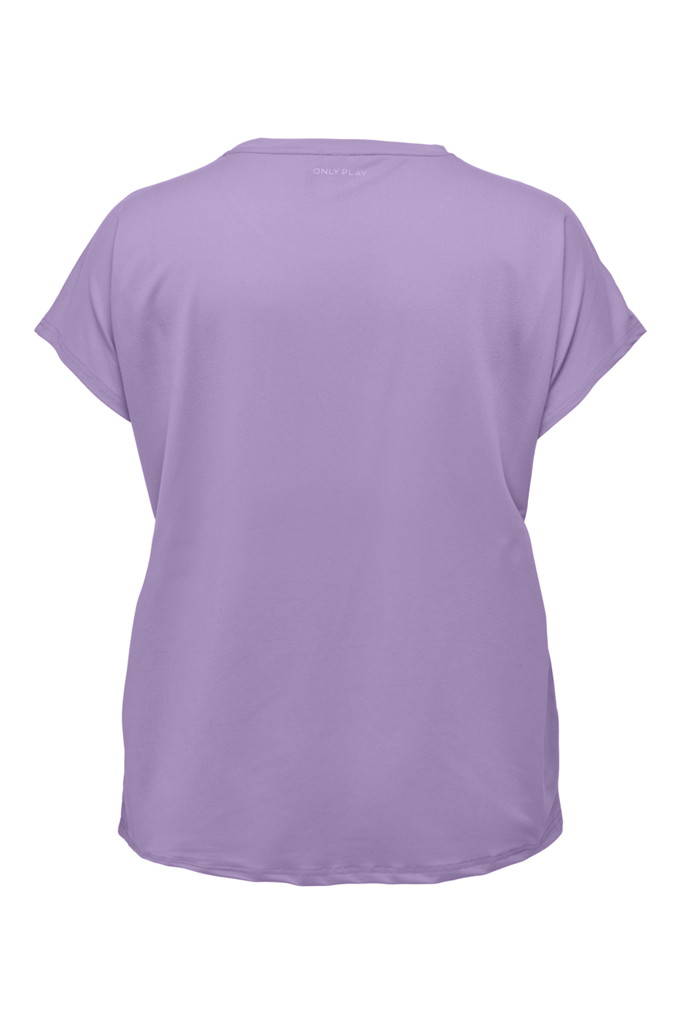 Camiseta Manga Corta Algodón Lila | Tops Y Camisetas De Mujer