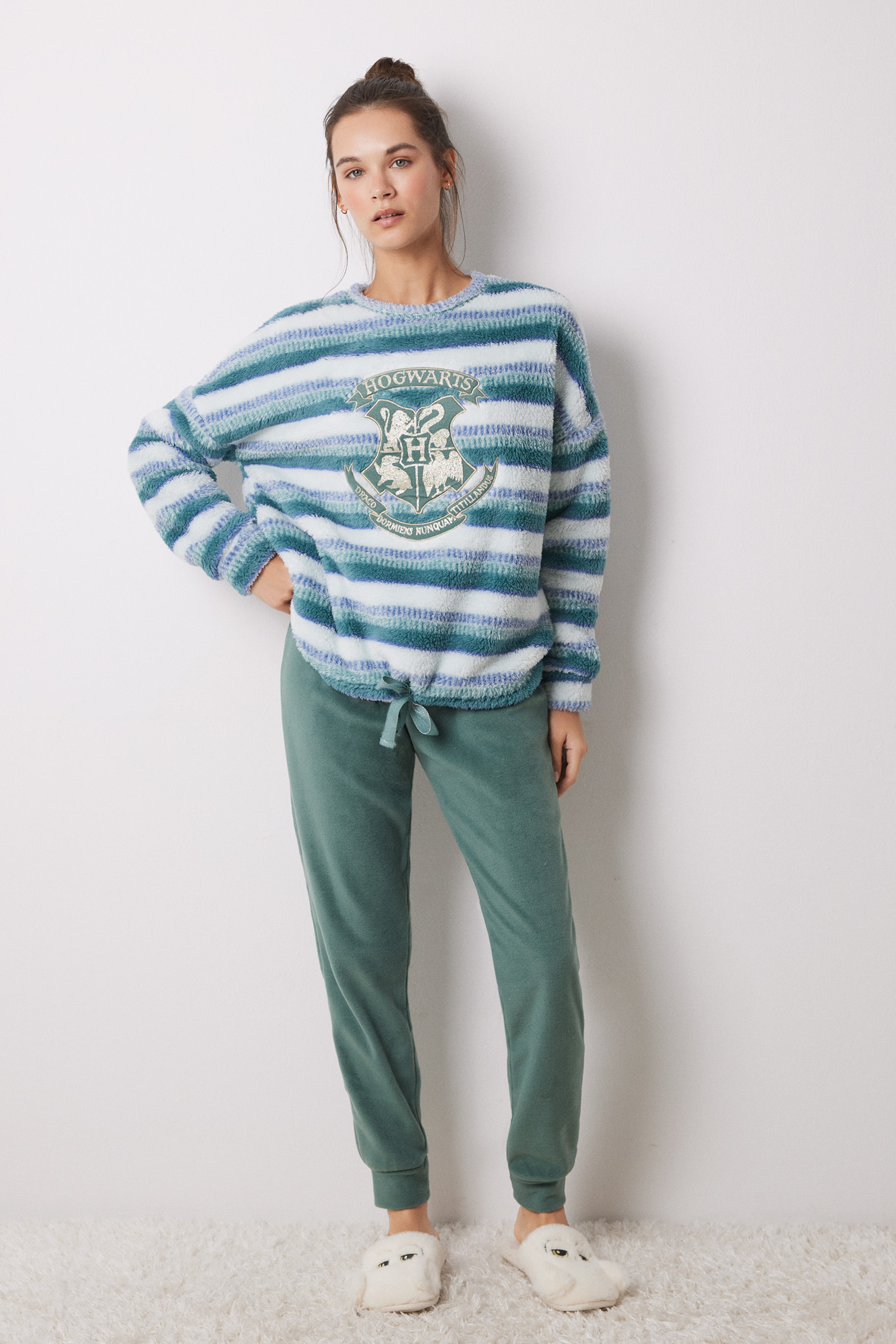 Pijama polar rayas estrellas Harry Potter Ofertas en pijamas de