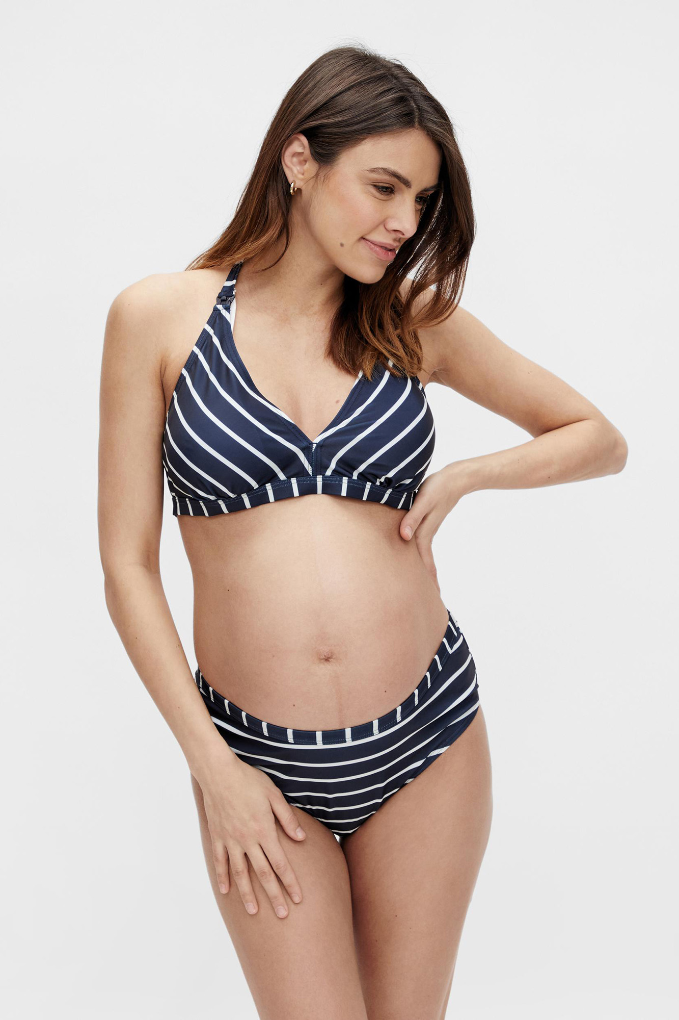 Biquíni decote halter dupla função maternity, Ofertas em roupa de banho de  mulher 2023